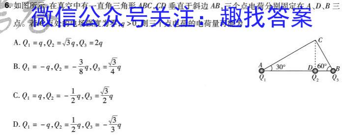 江西省2024年初中学业水平考试模拟(四)物理试卷答案