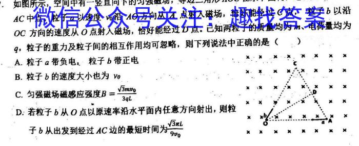 2023~2024学年核心突破XGKG DONG (二十七)27XGKG DONG试题物理试卷答案