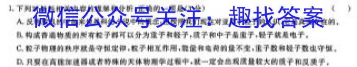 安徽省六安皋城中学2023-2024学年度春学期九年级定时作业一语文