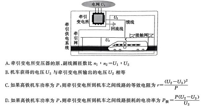 [今日更新]河北省2024届高三年级大数据应用调研联合测评八(Ⅷ).物理试卷答案