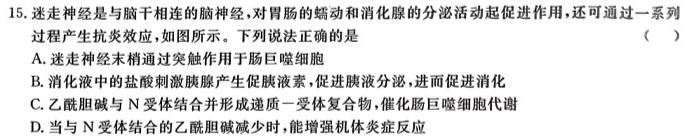 ［四川大联考］四川省2023-2024学年度高一年级1月联考生物学部分