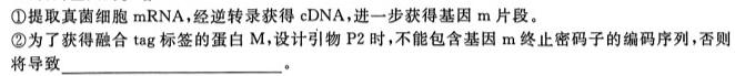 山西省汾阳市2023-2024学年度九年级第一学期期末教学质量监测生物