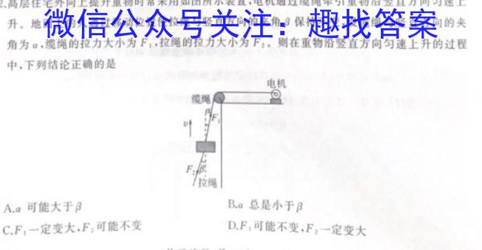 江西省2024年初中学业水平考试原创仿真押题试题卷一f物理