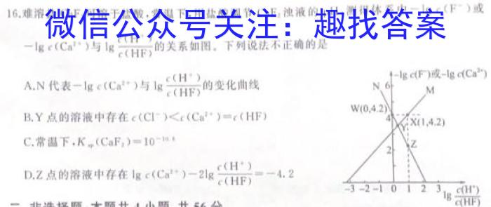 q齐鲁名校大联考 2024届山东省高三第二次学业质量联合检测化学