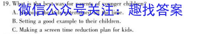 河南省临颍县2024年下学期第二次质量检测试卷英语