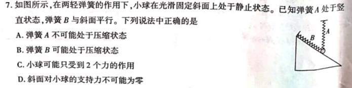 [今日更新]2024年山东省日照市2021级高三校际联合考试(4月).物理试卷答案