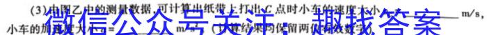 湖南省2023-2024学年第二学期高一年级期末考试物理试题答案