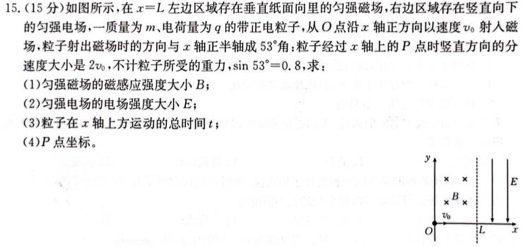 [今日更新]河南省2023~2024学年九年级上学期阶段性学情分析(四)期末.物理试卷答案