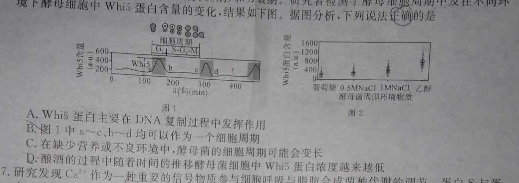 河南省洛阳市2023-2024学年度第一学期八年级期末考试生物学部分