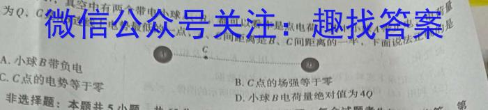 河南省驻马店市2024年九年级第一次中招模拟试卷物理试卷答案