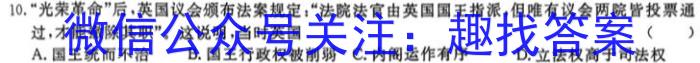 百师联盟2023届高三二轮复习联考(一)新教材历史试卷