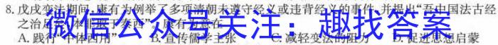 2024届炎德英才大联考长沙市一中高三月考试卷(六)政治1