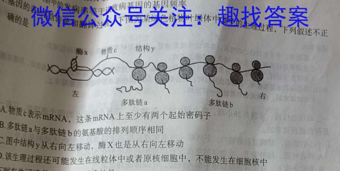 2024年河南省中考模拟第一次测试生物学试题答案