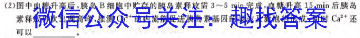 衡水金卷·先享联盟2024届广东省高三年级普通高中联合质量测评（5月）生物学试题答案