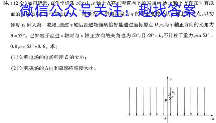 陕西省永寿县2024年九年级模拟考试物理试题答案