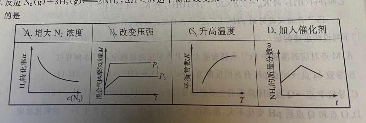 1贵州省2023-2024学年第一学期高一质量监测(24-243A)化学试卷答案