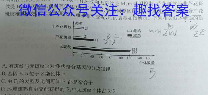 江西省吉安县2023-2024学年度第一学期九年级期末质量检测生物学试题答案