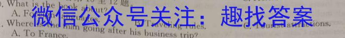 2024-2025学年安徽省太和中学高二年级期中考试试卷(25-T-237B)英语