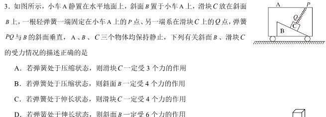 安徽省鼎尖教育2023-2024学年度高二年级上学期1月联考物理试题.