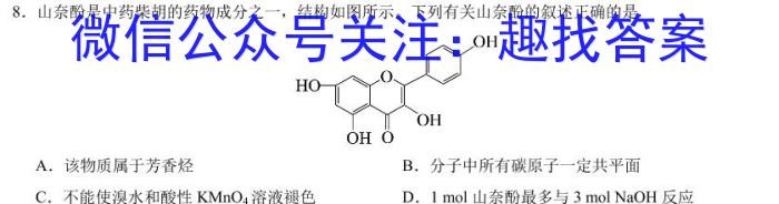 q2024年普通高校招生考试仿真模拟卷(二)化学