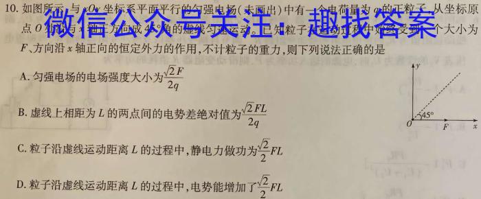 2024届名校之约·中考导向总复习模拟样卷 二轮(三)3(物理)