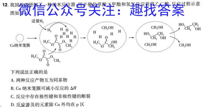 f山西省2024届九年级期末综合评估（4LR）化学