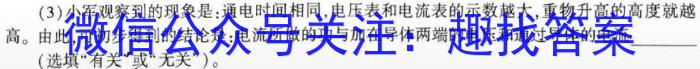 2024届雅礼中学高三综合自主测试(4月)q物理