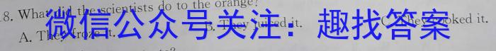 江西省2024届九年级第四次阶段适应性评估英语