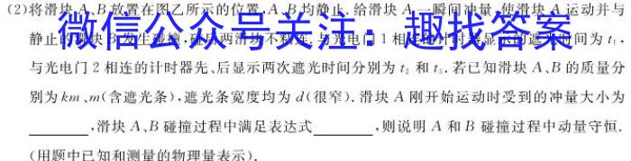 2024安徽省高三质量联合检测试卷（5月）物理