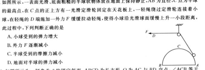 重庆市好教育联盟2024届高三年级上学期12月联考物理试题.