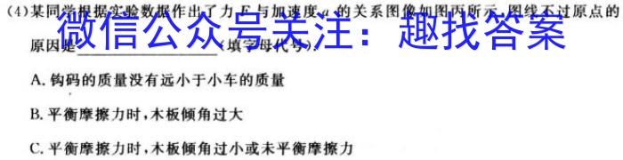 2024届青桐鸣普通高等学校招生全国统一考试青桐鸣大联考(高三)(4月)物理`