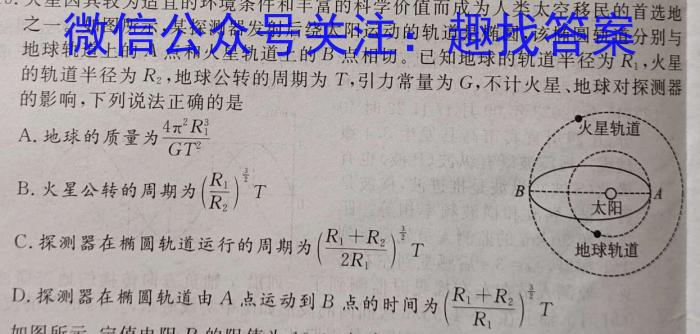 安徽省淮北市2024年九年级4月考试（无标题）物理试卷答案