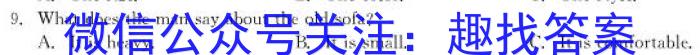 万唯中考 2024年安徽省初中学业水平考试 定心卷英语