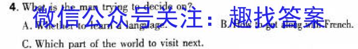 江西省吉安市十校联盟2024年中考第三次模拟考试英语试卷答案