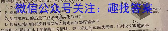 2024年安徽省初中学业水平考试押题卷(五)物理`