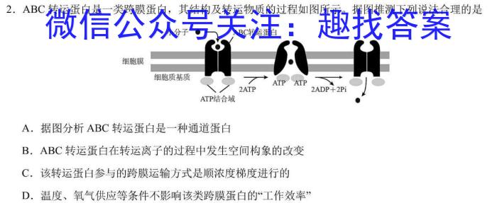 辽宁省2023-2024学年度下学期高一期中联考试卷（241793D）生物学试题答案