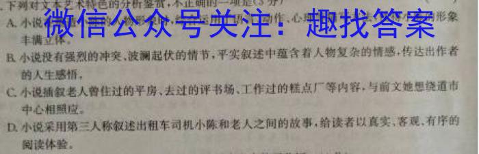 陕西省渭南市富平县2023-2024学年度第二学期高二期末质量检测语文