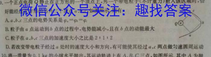 2024年普通高等学校招生全国统一考试冲刺金卷(六)6物理`