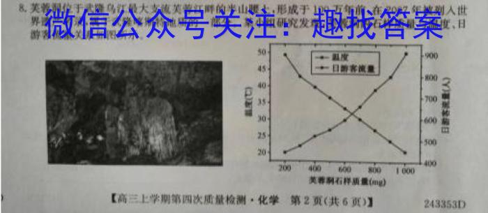 q2023-2024学年山西省高一12月联合考试(24-217A)化学