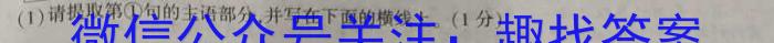 江西省2023-2024学年度八年级阶段性练习（三）语文