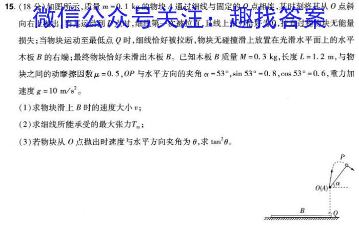 贵州省2024年春季学情半期联合作业拓展训练（七年级）物理试卷答案