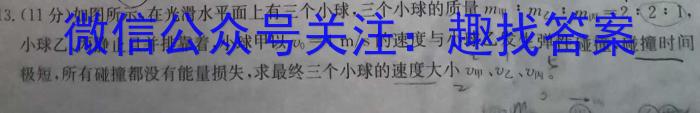 名校大联考2024届·普通高中名校联考信息卷(压轴一)物理试题答案