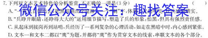 四川省蓉城名校联盟2024届高三第三次模拟考试语文