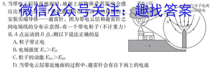 [保定一模]保定市2024年高三第一次模拟考试物理`