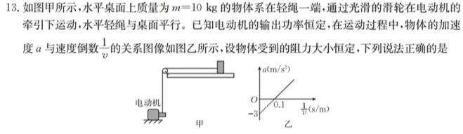 2024年普通高等学校招生全国统一考试·仿真模拟卷(六)6物理试题.