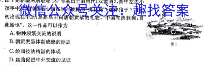 名校计划2024年河北省中考适应性模拟检测（拔高型）政治1