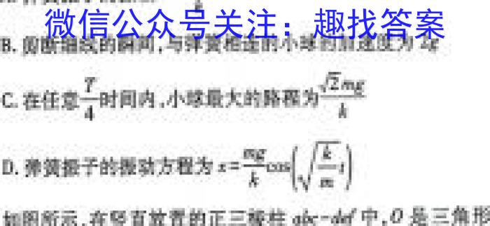 安徽省2023-2024期末八年级质量检测卷（2024.6）物理试卷答案