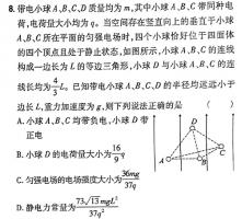 [今日更新]［广东大联考］广东省2023-2024学年度第二学期高二年级4月期中考试.物理试卷答案