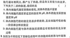 湖北省2024年春"荆、荆、襄、宜四地七校考试联盟"高二期中联考生物学部分