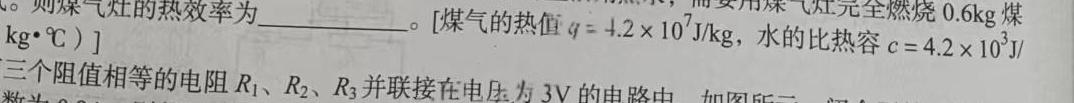 [今日更新]河北省邯郸市2024届高三年级第二次调研监测.物理试卷答案